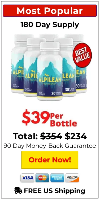 Alpilean 6 bottles